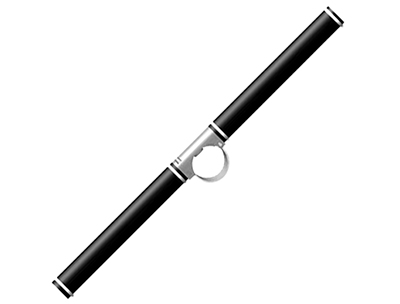 Difusor tubular de burbuja fina SSI Aeration AFT-S2610-2 montado sobre banda